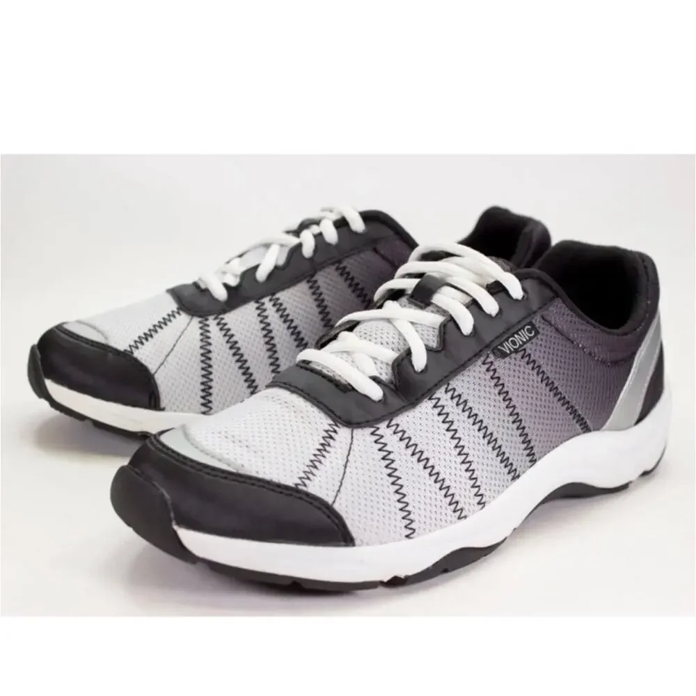 VIONIC Alliance Walking Orthopedic Shoe Black/White